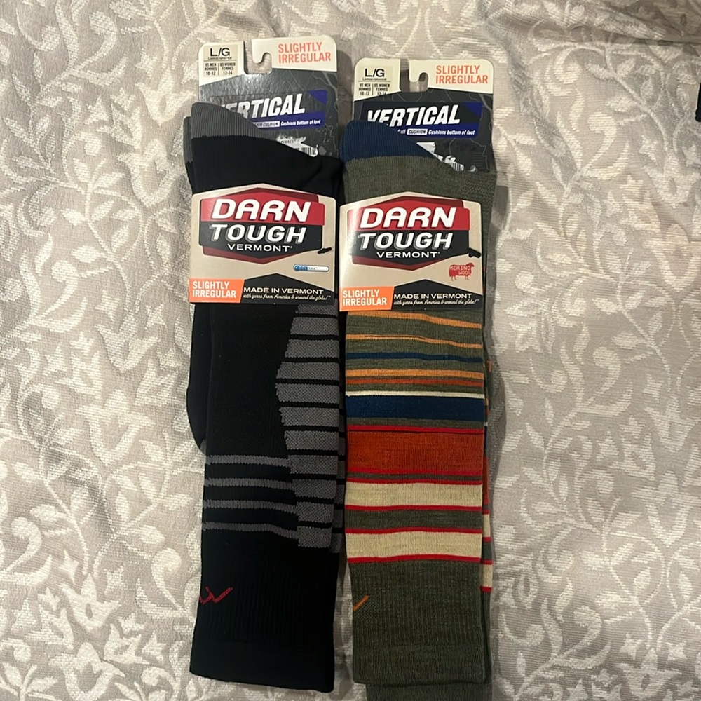 2 Pair Darn Tough Socks